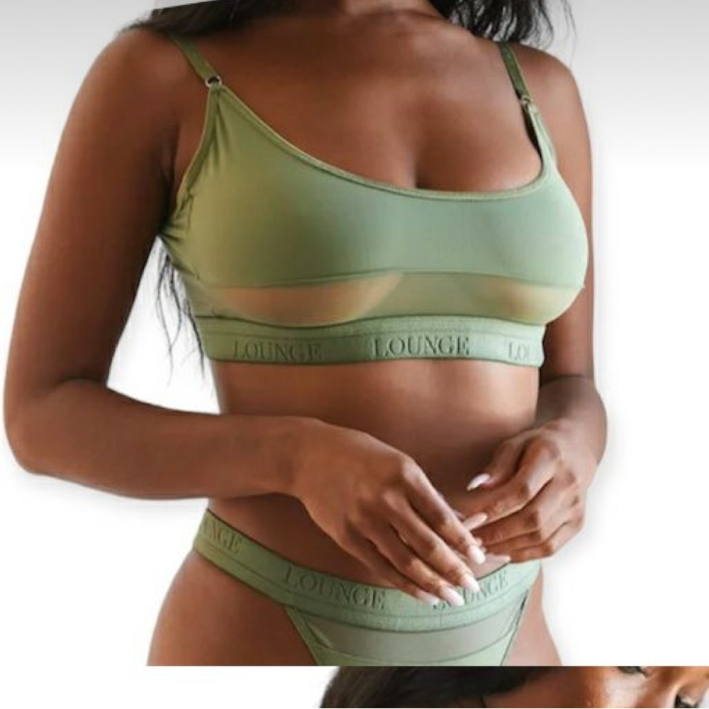 Lounge Underwear Mesh Bra